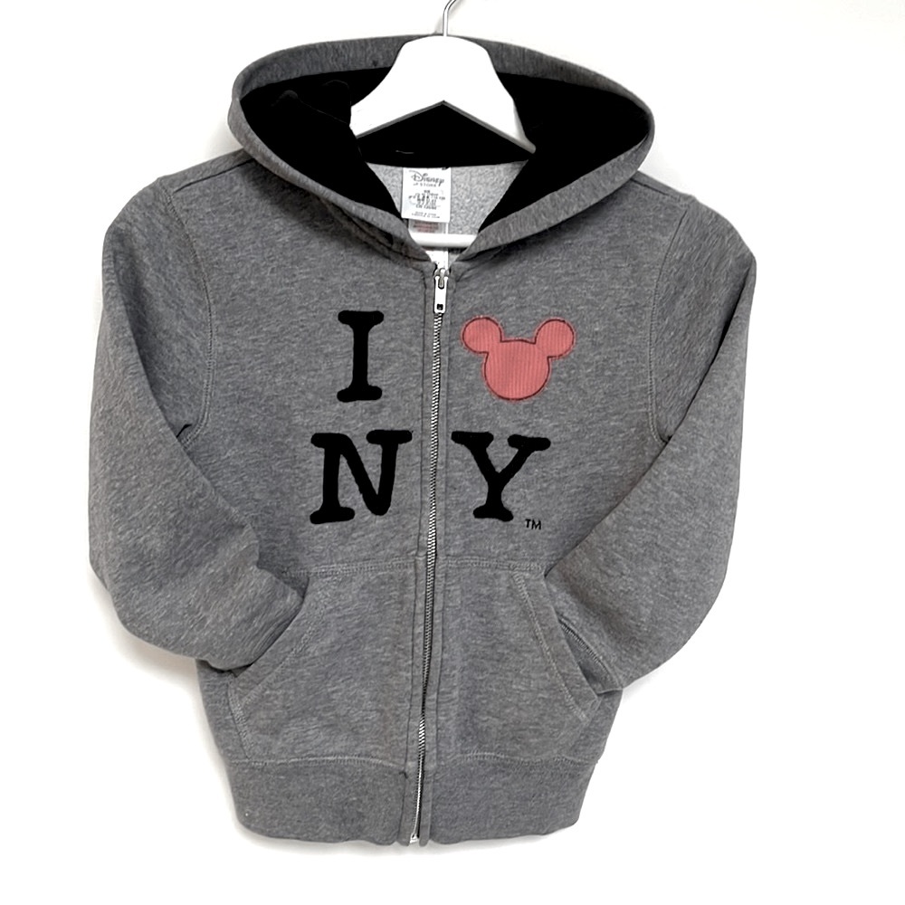 Disney Gray Hoodie with Mickey Design